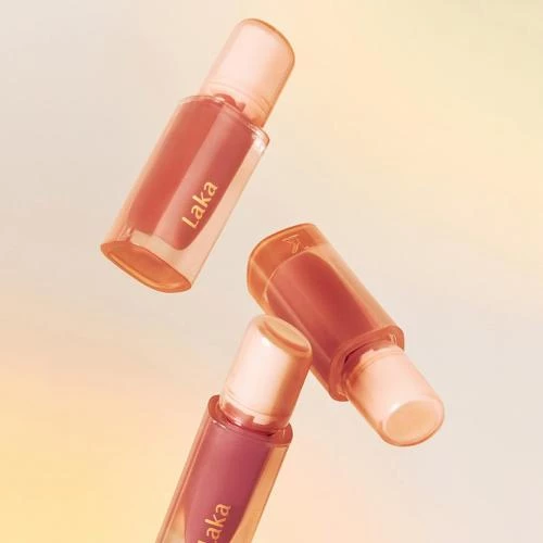 LAKA Jelling Nude Gloss luciu de buze 303 Peach Ring - volum si protectie, 4.5 gr