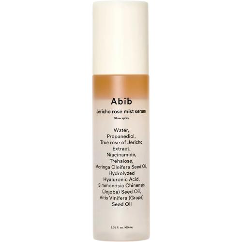 ABIB Jericho Rose Mist Serum Glow Spray - mist bifazic formulat cu extract de Trandafir de Jericho si acid hialuronic, care contribuie la hidratarea pielii si la mentinerea nivelului de hidratare - 100 ml