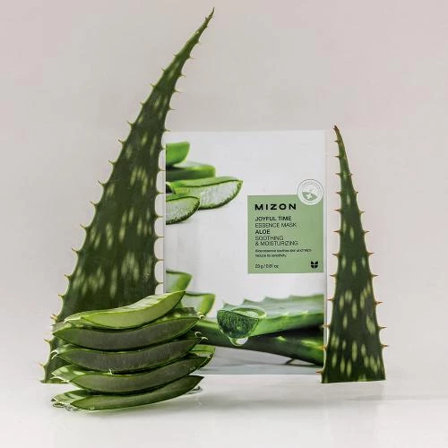 MIZON Joyful Time Essence Mask Aloe masca - hidratare si calmare, 23 gr