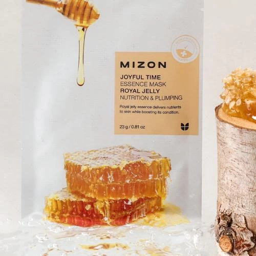 MIZON Joyful Time Essence Mask Royal Jelly masca - hidratare si luminozitate, 23 gr