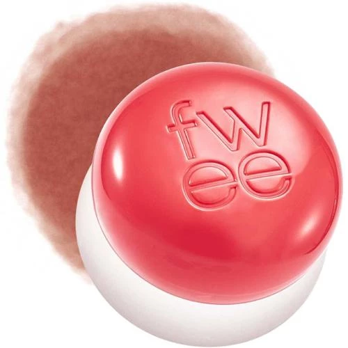 FWEE Lip & Cheek Blurry Pudding Pot CR01 Dear – Nuanțator 2-în-1 pentru buze și obraji, cu textură mousse și finish mat catifelat