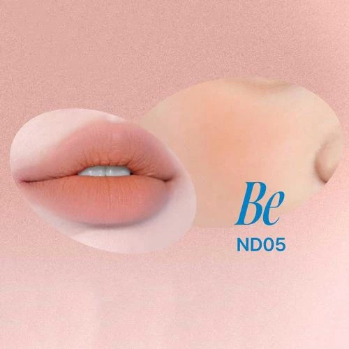 FWEE Lip & Cheek Blurry Pudding Pot ND05 Be – Nuanțator 2-în-1 pentru buze și obraji, cu textură mousse și finish mat catifelat