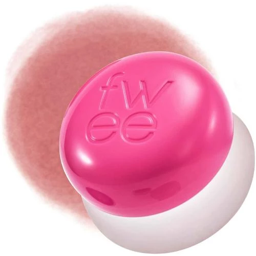 FWEE Lip & Cheek Blurry Pudding Pot PK02 Skirt – Nuanțator 2-în-1 pentru buze și obraji, cu textură mousse și finish mat catifelat