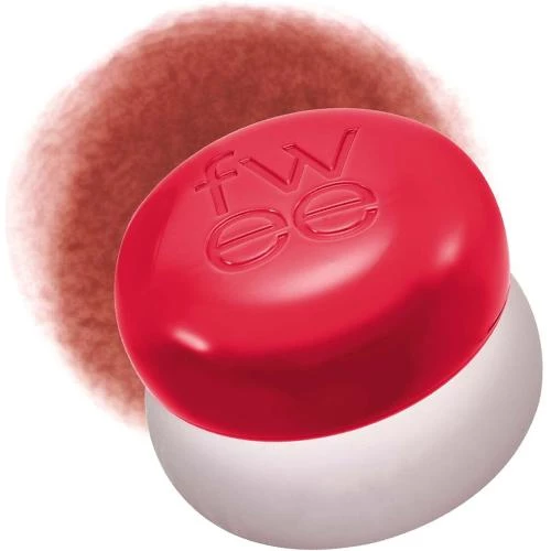 FWEE Lip & Cheek Blurry Pudding Pot RD04 Fav – Nuanțator 2-în-1 pentru buze și obraji, cu textură mousse și finish mat catifelat