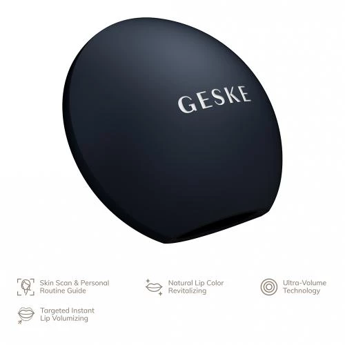 GESKE Lip Volumizer and Booster 4 in 1 Mini – Dispozitiv Profesional pentru Volumizarea Buzelelor, Negru | German Beauty Tech