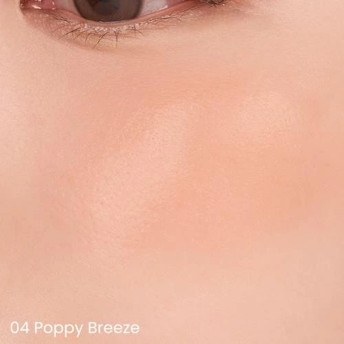 NUSE Liquid Care Cheek 04 Poppy Breeze – Fard de obraz lichid vegan cu efect hidratant și strălucire naturală, 16 ml