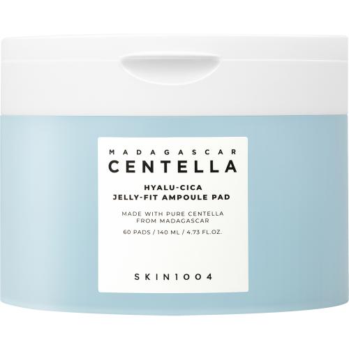 Madagascar Centella Hyalu-Cica Jelly-Fit Ampoule Pad Toner de fata dischete 60 buc