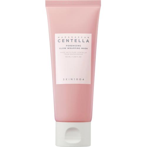 SKIN1004 Madagascar Centella Poremizing Glow Wrapping Mask 100 ml — Masca de fata formulata cu sare roz de Himalaya si extract de Centella Asiatica, care contribuie la imbunatatirea aspectului porilor si la metinerea confortului pielii