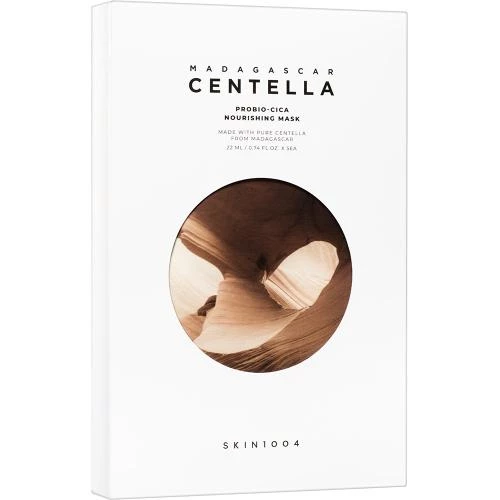 SKIN1004 Madagascar Centella Probio-Cica Nourishing Mask masca de fata - hidratare si fermitate, 22 ml x 5 buc