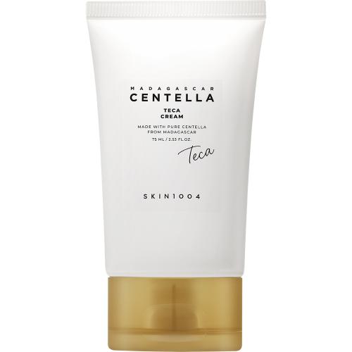 SKIN1004 Madagascar Centella Teca Cream 75 ml - crema de fata formulata cu Centella Asiatica si niacinamida, care contribuie la calmarea aspectului rosetii si la mentinerea echilibrului barierei cutanate