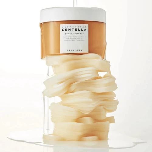 SKIN1004 Madagascar Centella – Toner de Față Dischete Quick Calming, 70 Bucăți | Calmare Rapidă și Hidratare
