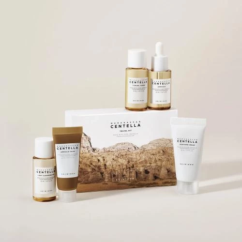 SKIN1004 Madagascar Centella Travel Kit – Set de Călătorie | 5 Produse Esențiale pentru Îngrijirea Pielii