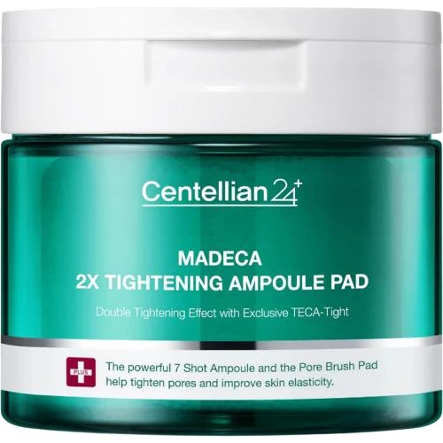 CENTELLIAN24 Madeca Double Tightening Ampoule Pad Ser de fata - elasticitate si fermitate, 60 buc