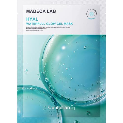 CENTELLIAN24 Madeca Lab Hyal Waterfull Glow Gel Mask Masca de fata - hidratare si luminozitate, 22 gr