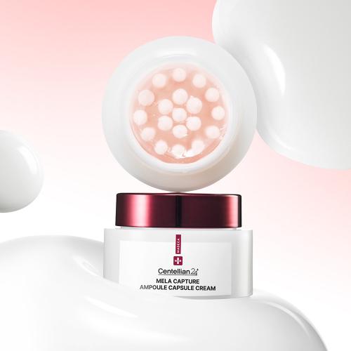 CENTELLIAN24 Madeca Mela Capture Ampoule Capsule Cream - crema de fata formulata cu niacinamide si acid hialuronic, care contribuie la estomparea petelor pigmentare si la mentinerea hidratarii pielii - 55 ml