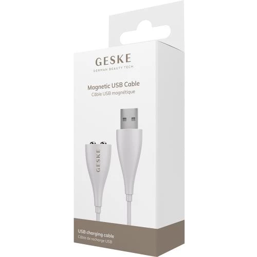 Magnetic USB Cable - Cablu de incarcare magnetic Alb compatibil cu dispozitivele GESKE