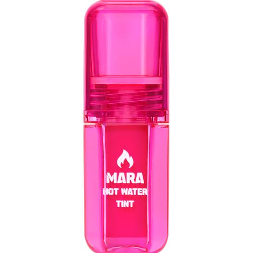 BLACK ROUGE Mara Hot Water Tint - nuantator pentru buze lichid, cu fixare rapida in 30 de secunde, rezistent la transfer, cu culoare uniforma si efect de plumping si racorire - 4.5 gr - LV02 Piquant Mara