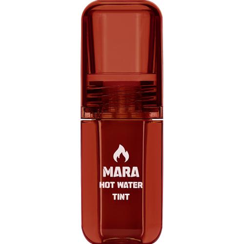 BLACK ROUGE Mara Hot Water Tint - nuantator pentru buze lichid cu fixare rapida, rezistent la transfer, pentru culoare uniforma si efect de plumping si racorire - 4.5 gr - LV04 Hell Mara