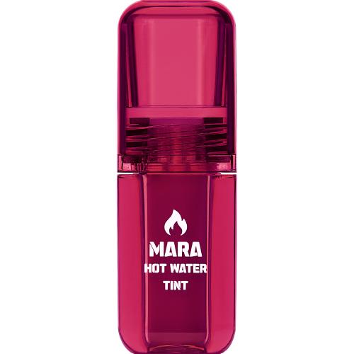 BLACK ROUGE Mara Hot Water Tint - nuantator pentru buze lichid, creat pentru a oferi buzelor o culoare intensa si de lunga durata, cu efect de plumping si racorire, cu fixare rapida in 30 de secunde si rezistent la transfer - 4.5 gr - LV05 Panic Mara