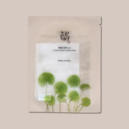 BEAUTY OF JOSEON Calming Care Masca de fata cu Centella Asiatica - Calmanta si Hidratare Intensa, 25 ml