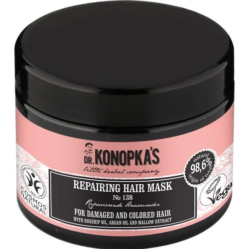 Dr. Konopka's Little Herbal Company Repair & Protect Masca de Par Reparatoare Nr.138 - Reparare Intensiva si Stralucire, 300 ml