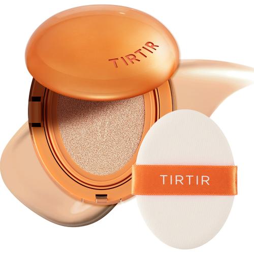 TIRTIR Mask Fit Ai Filter Cushion, 22N Shell Beige, 18 gr - fond de ten cushion formulat cu niacinamida si acid ascorbic, care contribuie la uniformizarea tenului si la mentinerea echilibrului pielii