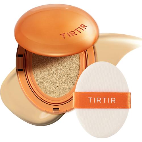 TIRTIR Mask Fit Ai Filter Cushion, 24W Soft Beige, 18 gr - fond de ten cushion formulat cu niacinamida si acid ascorbic, care contribuie la uniformizarea tenului si la mentinerea aspectului luminos