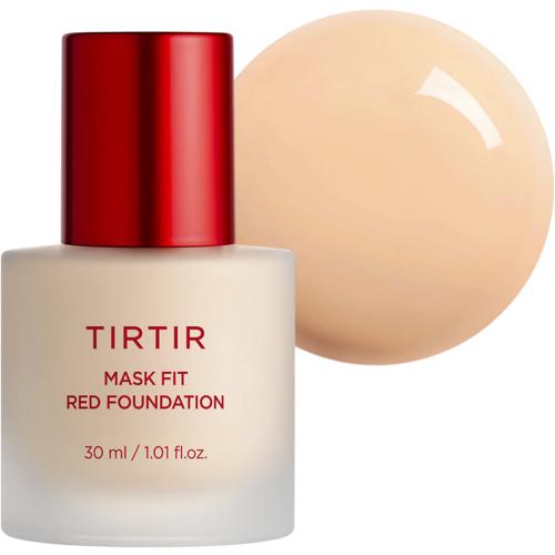 TIRTIR Mask Fit Red Foundation fond de ten 21N Ivory - luminozitate si rezistenta, 30 ml