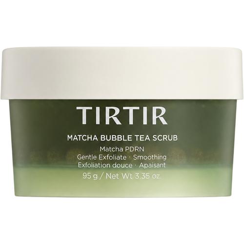 TIRTIR Matcha Bubble Tea Scrub, 95gr - exfoliant formulat cu acid salicilic si gluconolactona, care contribuie la exfolierea delicata si la ingrijirea zonelor cu exces de sebum sau aspect aspru