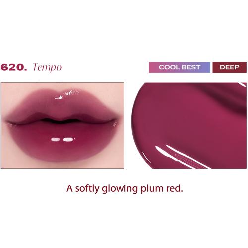 LAKA Maxi Glayer Tint - nuantator pentru buze formulat cu pigmenti pentru buze si polimeri luciosi, care contribuie la stralucirea intensa si la mentinerea unui aspect clar si luminos - 3.8 gr - 620 Tempo