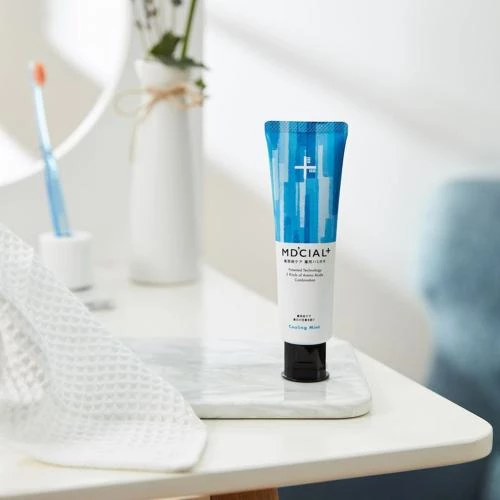 Pastă de dinți Zettoc MD'CIAL+ Cooling Mint – Protecție avansată pentru sănătatea gingiilor, 100 g - Fabricata in Japonia 