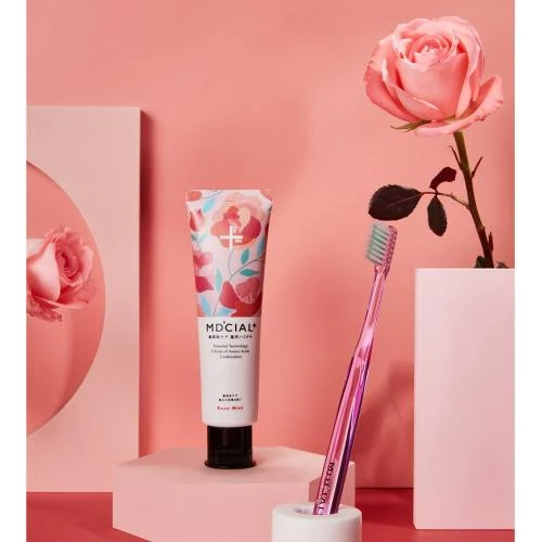 Pastă de dinți Zettoc MD'CIAL+ Rose Mint – Protecție avansată pentru sănătatea gingiilor, 100 g - Fabricata in Japonia