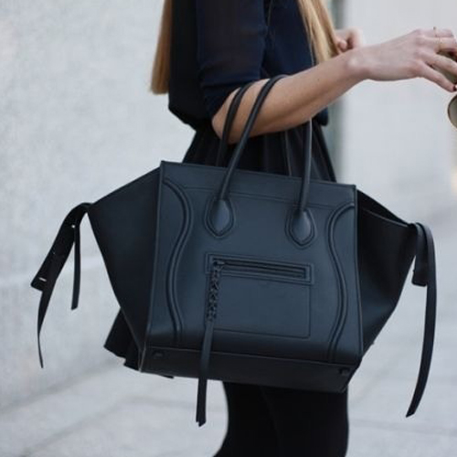 Intense Economic Go out CELINE Medium luggage phantom handbag - Sole - Beauty & Style