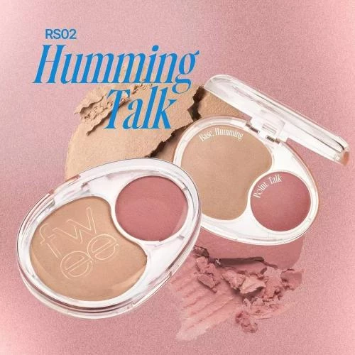 Mellow Dual Blusher Fard de obraz RS02 Humming Talk 7.2 gr