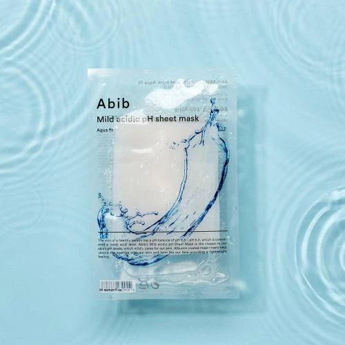 ABIB Mild Acidic pH Masca de fata hidratanta Aqua Fit - Hidratare intensa si echilibru pH, 30 ml