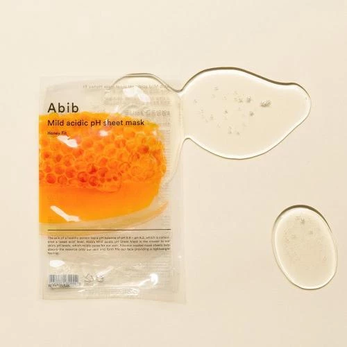Abib Mild Acidic pH Masca de Fata cu Miere Honey Fit - Hidratare si Stralucire Naturala, 30 ml