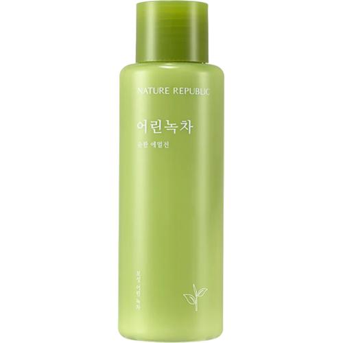 NATURE REPUBLIC Mild Green Emulsion Emulsie de fata cu extract de ceai verde 155 ml