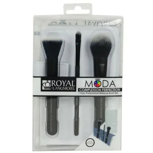 Moda Complexion Perfection Set Pensule 4 piese Negru