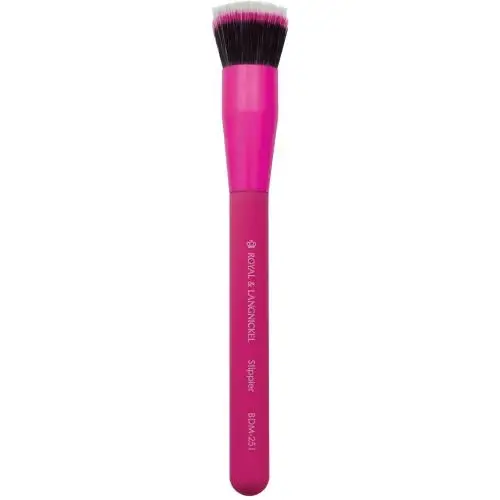 ROYAL AND LANGNICKEL Moda Pensula Rotunda Multifunctionala Airbrush Finish - pentru fond de ten lichid si pudra, efect flawless si ergonomic, 100% vegan, 1 buc.