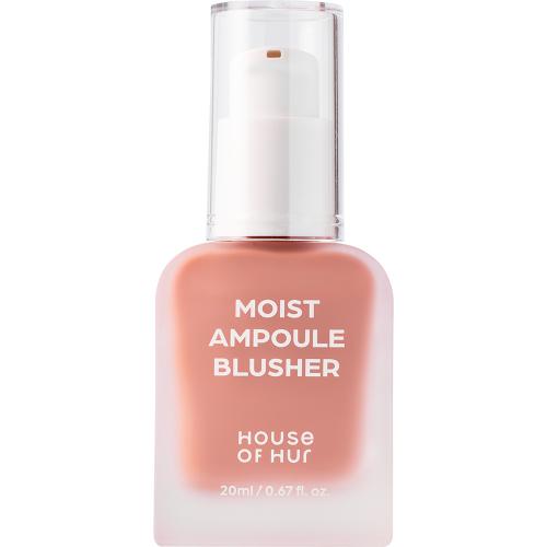 HOUSE OF HUR Moist Ampoule Blusher - fard de obraz lichid cu textura tip ser, care contribuie la un plus natural de culoare si luminozitate si la metinerea confortului pielii pe parcursul zilei - 20 ml - 01 Nude Beige
