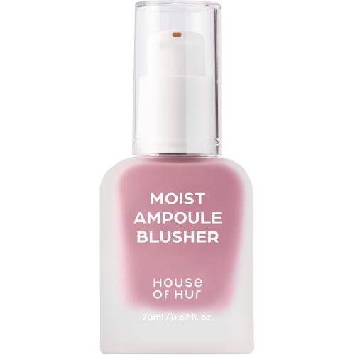 HOUSE OF HUR Moist Ampoule Blusher - fard de obraz lichid cu textura usoara tip ser, care contribuie la un plus natural de culoare si luminozitate si la mentinerea unui finisaj neted si natural - 20 ml - 04 Lavender Flush