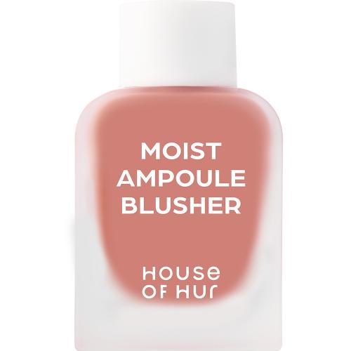 HOUSE OF HUR Moist Ampoule Blusher Mini - fard de obraz lichid cu textura usoara tip ser, care contribuie la estomparea usoara pe piele si la mentinerea unui finisaj neted si natural - 10 ml - 01 Nude Beige