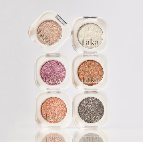 LAKA Mono Eyeshadow - fard de pleoape in nuante individuale, cu finisaje mate sau shimmer, pentru definire si luminozitate in machiajul ochilor - 1.8 gr