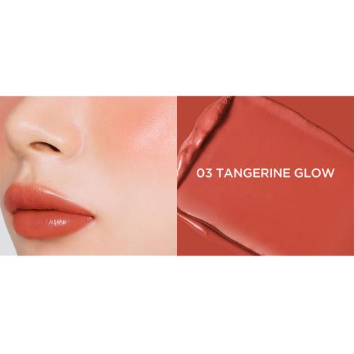 TIRTIR Mood Glider Lip and Blush Stick, 03 Tangerine Glow, 3.8 gr - nuantator pentru buze si pentru obraji si pleoape, cu intensitate ajustabila prin aplicari succesive