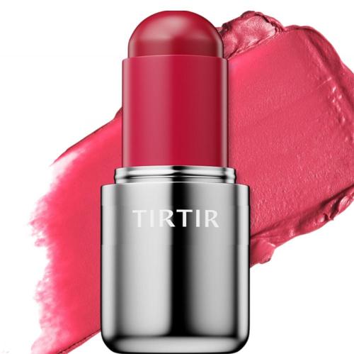TIRTIR Mood Glider Lip and Blush Stick, 05 Mulberry Potio, 3.8 gr - nuantator pentru buze pentru buze, obraji si pleoape, cu intensitate ajustabila prin aplicari succesive si estompare usoara