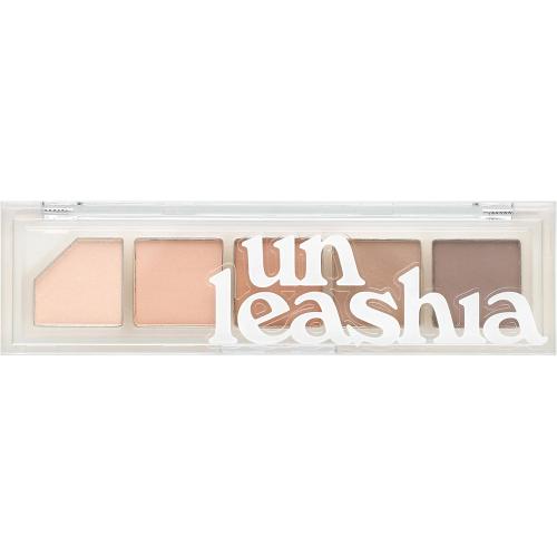 UNLEASHIA Mood Shower Face Palette Fard de pleoape No. 1 Vanilla Shower - aplicare si finisaj, 4 gr