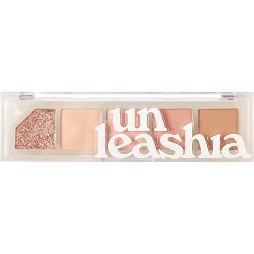 UNLEASHIA Mood Shower Face Palette Fard de pleoape No. 2 Rose Shower - aplicare si estompare, 4 gr