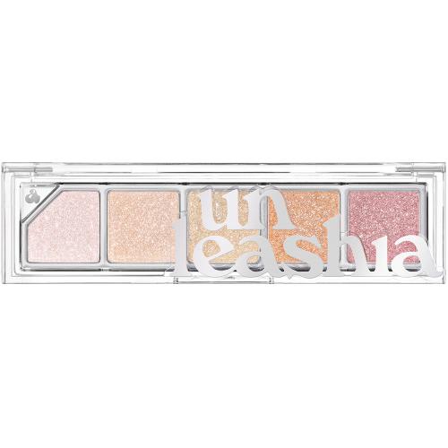 UNLEASHIA Mood Shower Face Palette iluminator No. 100 Ballerina Shower - luminozitate si aderenta, 4 gr
