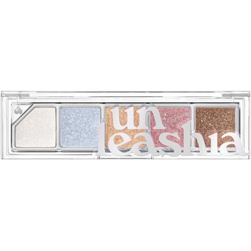 UNLEASHIA Mood Shower Face Palette iluminator de fata 101 Ballerino Shower - luminozitate si claritate, 4 gr