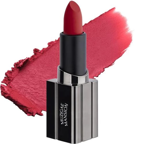 MUZIGAE MANSION Moodwear Blur Ruj Mat 008 Revenge - Hidratare si Volumizare Vegana, 4 gr